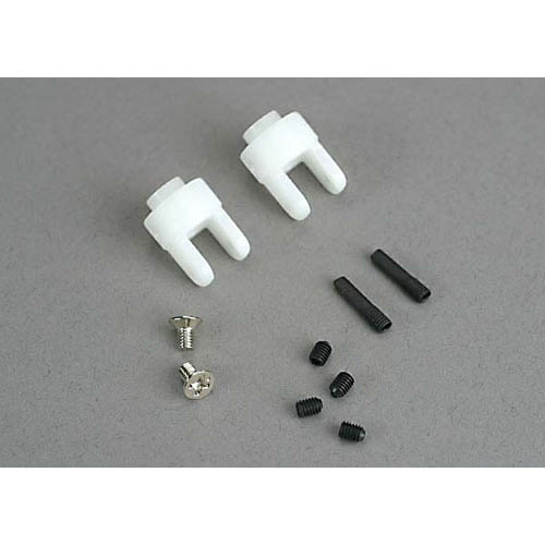 AX4628 Differential output yokes (2)/ 3x5mm countersunk screws (2)/ 3mm set (set) screws (4)