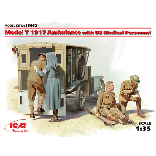 BICM35662 1/35 Model T 1917 Ambulance with US Medical Personnel