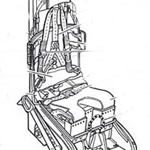 ESTD48426 1/48 C-2 EJECTION SEAT. for F-104