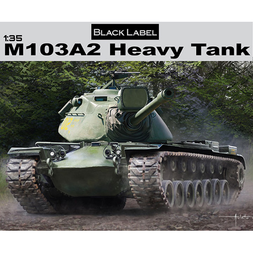 BD3549 1/35 M103A2 Heavy Tank - &quot;Black Label Series&quot;
