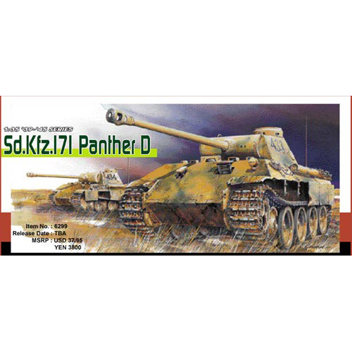 BD6299 1/35 Sd. Kfz. 171 Panther D ~ Premium Edition