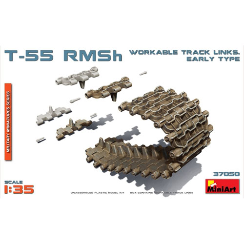 BE37050 1/35 T-55 RMSh Workable Track Links. Early Type