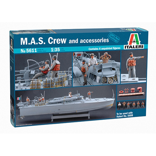 BI5611 1/35 M.A.S. Crew and accessories (New Tool- 2013)