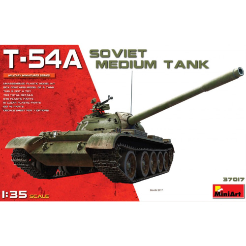 BE37017 1/35 T-54A SOVIET MEDIUM TANK
