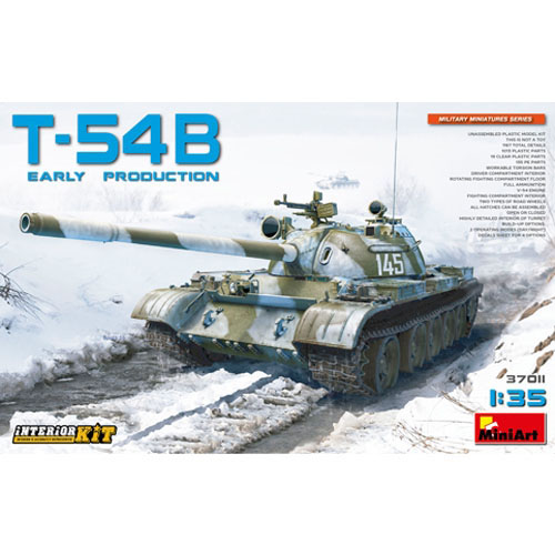 BE37011 T-54B SOVIET MEDIUM TANK. EARLY PRODUCTION
