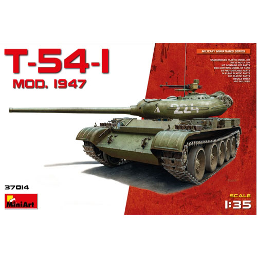 BE37014 1/35 T-54-1 Soviet Medium Tank