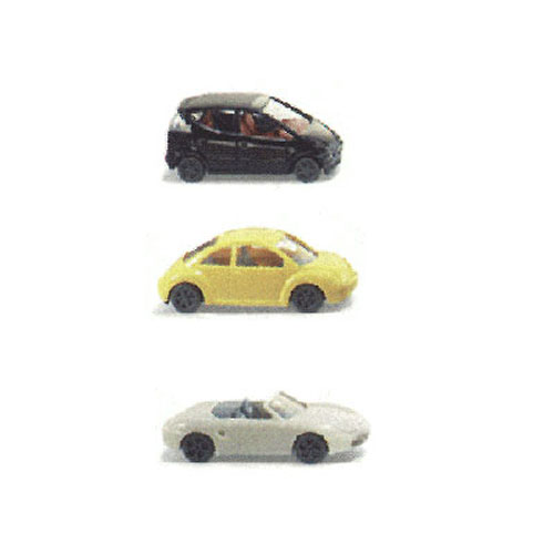 JC91804 1/160 MERCEDES-BENZ A 160 New Beetle and Porsche Set / 3대