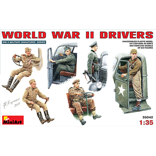 BE35042 1/35 WW II Drivers