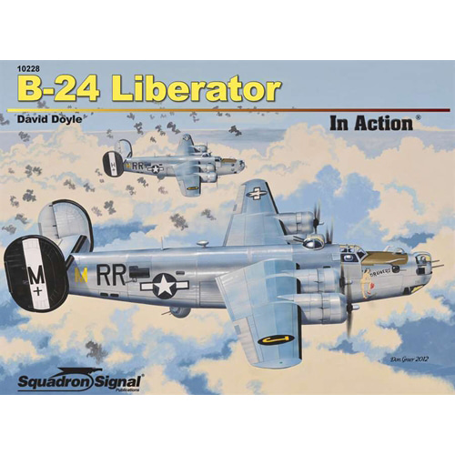 ES10228 B-24 리버레이터 자료집 (B-24 Liberator in Action) (Soft Cover) - Squadron Signal Books