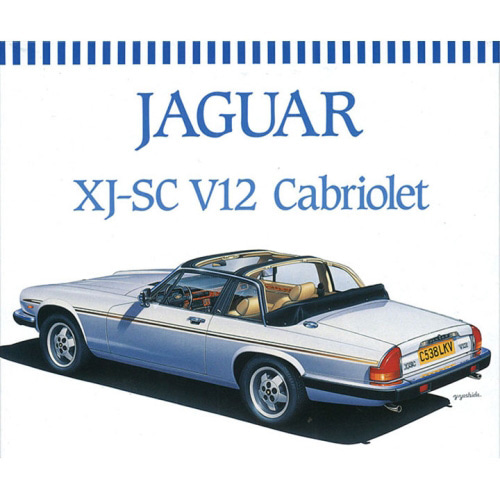 BH20352 1/24 Jaguar XJ-SC V12 Cabriolet