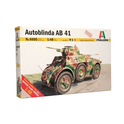 BI6605 1/48 Autoblinda AB 41(New Tool)