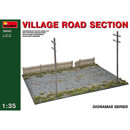 BE36042 1/35 Village Road Section