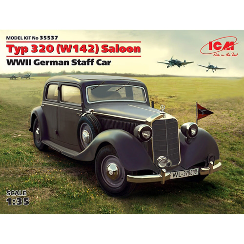 BICM35537 1/35 Typ 320 (W142) Saloon, WWII German Staff Car (100% new molds)