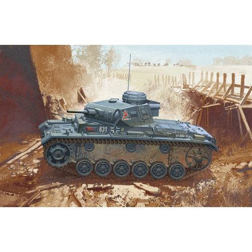 BD6463 1/35 Panzer III Ausf.J Initial Production ~ Smart Kit