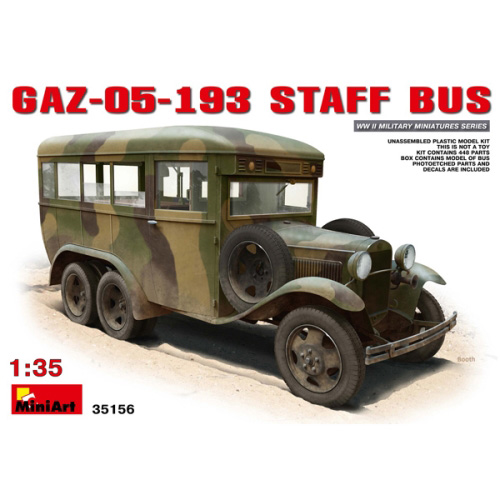 BE35156 1/35 GAZ-05-193 Staff Bus