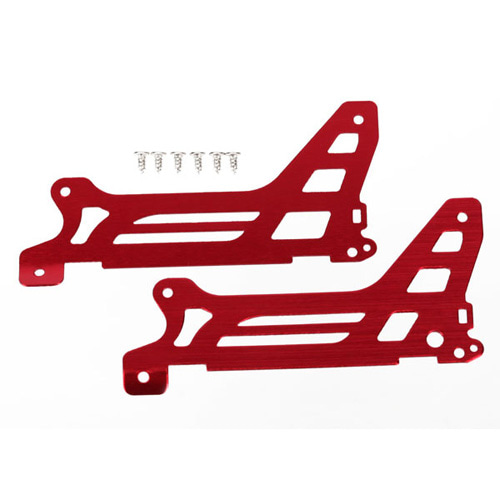 AX6327 Main frame side plate outer (2) (red-anodized) (aluminum)/ screws (6) DR-1