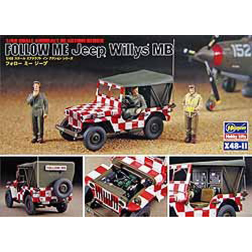 BH36011 X48-11 1/48 FOLLOW ME JEEP WILLYS MB