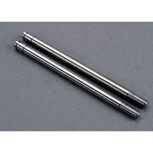 AX2765 Shock shafts steel chrome finish (x-long) (2)
