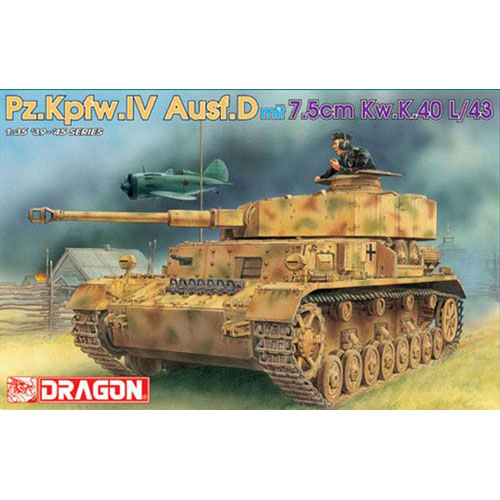 BD6330 1/35 Pz.Kpfw.IV Ausf.D mit 7.5cm Kw.K.40 L/43