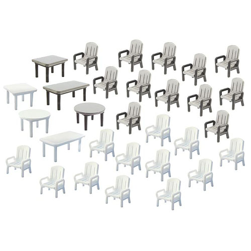 JF180439 1/87 테이블 6개 의자 24개