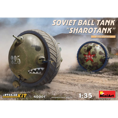 BE40001 1/35 Soviet Ball Tank Sharotank Interior Kit