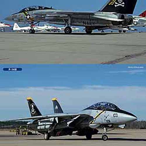 BH02106 1/72 F-14A/B Tomcat &quot;Jolly Rogers History&quot;(두 대 포함)