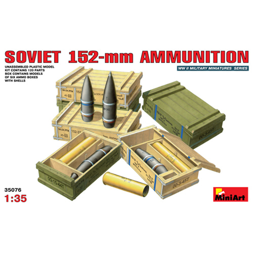 BE35076 1/35 Soviet 152mm Ammunition