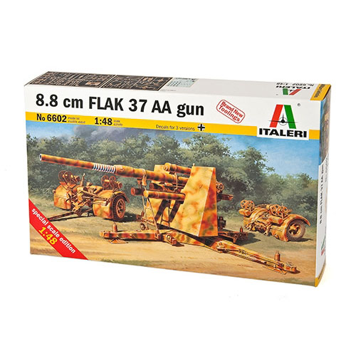 BI6602 1/48 8.8 cm FLAK 37 AA Gun(New Tool)