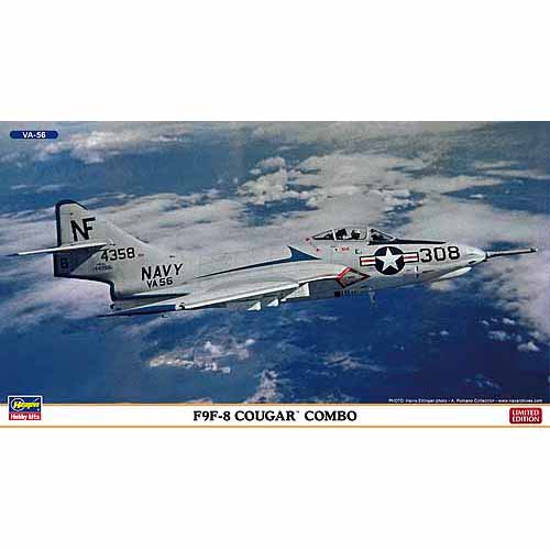 BH02036 1/72 F9F-8 Cougar Combo (Two kits in the box)(두 대 포함)(하세가와 품절)