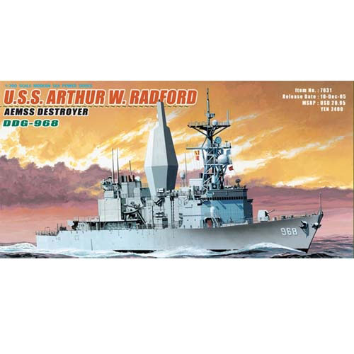 BD7031 1/700 USS Arthur W. Radford AEMSS Destroyer DDG-968