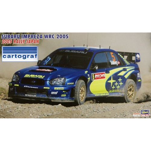 BH20225 1/24 Subaru Impreza WRC 2005 &#039;2005 Rally JAPAN&#039;(카르토그라프 데칼포함)
