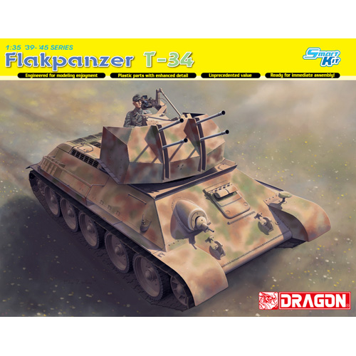 BD6599 1/35 Flakpanzer T-34r - Smart Kit