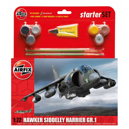BB55205 1/72 Hawker Harrier GR1 Starter Set-박스 손상