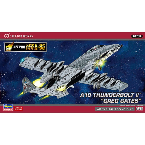BH64760 1/72 [AREA-88] A-10 Thunderbolt II Greg Gates