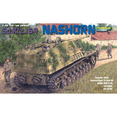 BD6314 1/35 Sd.Kfz.164 Nashorn ~ Premium Edition Kit