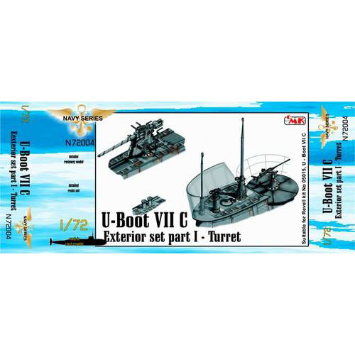 BSN72004 1/72 U-boot VII Exterior set - Part I - Turret