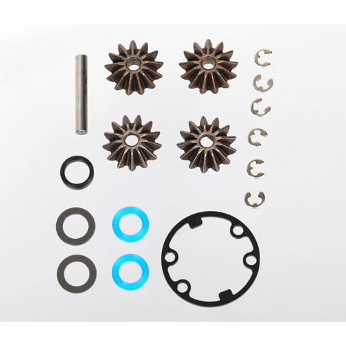 AX6982 Gear set differential (output gears (2)/ spider gears (2)/ spider gear shaft)/ output gear seals (x-ring) (2)/ diff gasket (1)/ hardware