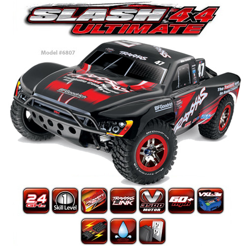 CB6807 Slash 4X4 Ultimate Brushless 4WD Short Course Truck w/ 2.4GHz