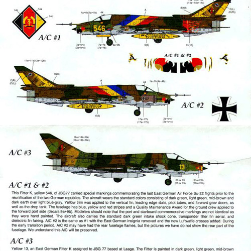 ESN72126 1/72 Su-22 Fitters Pt. I