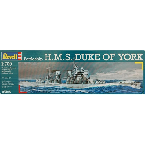 BV5105 1/700 Battleship H.M.S. Duke of York