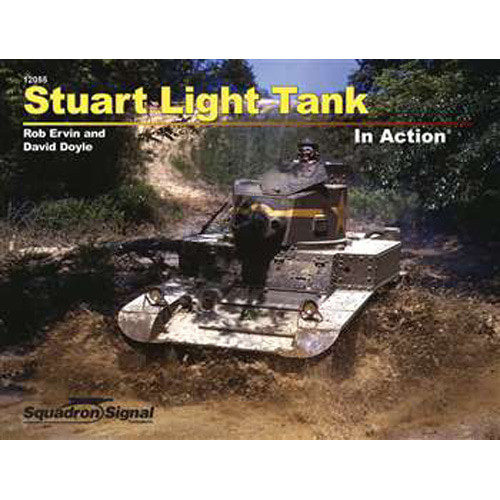 ES12055 Stuart Light Tank In Action