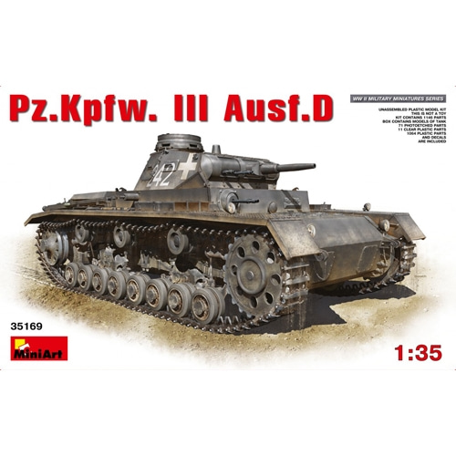 BE35169 1/35 Pz.Kpfw.III Ausf.D