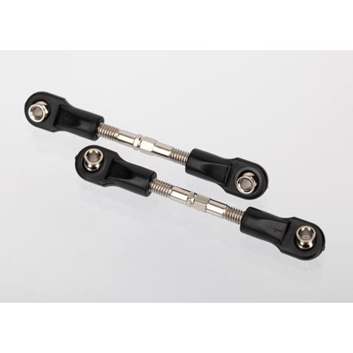 AX6939 Turnbuckles suspension 39mm (60mm center to center) (rear) (assembled with rod ends and hollow balls) (2)