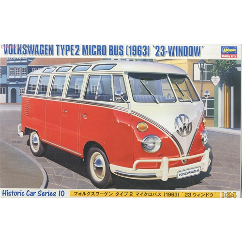 BH21210 HC10 1/24 VW Type 2 Microbus 23 window