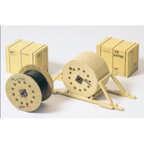 FSP17114 1/87 전기 케이블 드럼과 상자들
