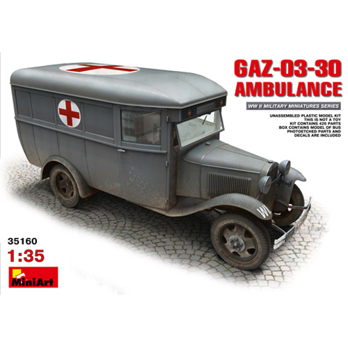 BE35160 1/35 GAZ-03-30 Ambulance