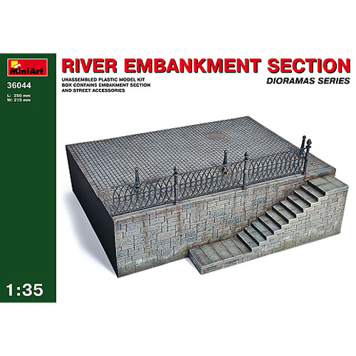 BE36044 1/35 River Embankment Section