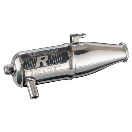 AX5483 Tuned pipe Resonator R.O.A.R. legal (single-chamber enhances low to mid-rpm power)