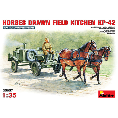 BE35057 1/35 Horses Drawn Field Kitchen KP-42