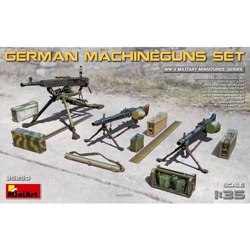 BE35250 1/35 German Machine Guns Set